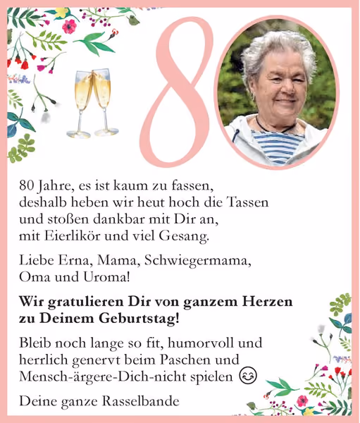 gratulation