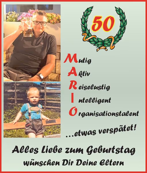 gratulation