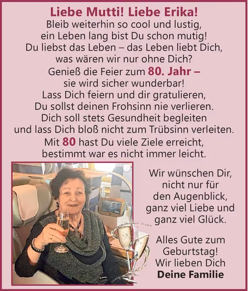 gratulation