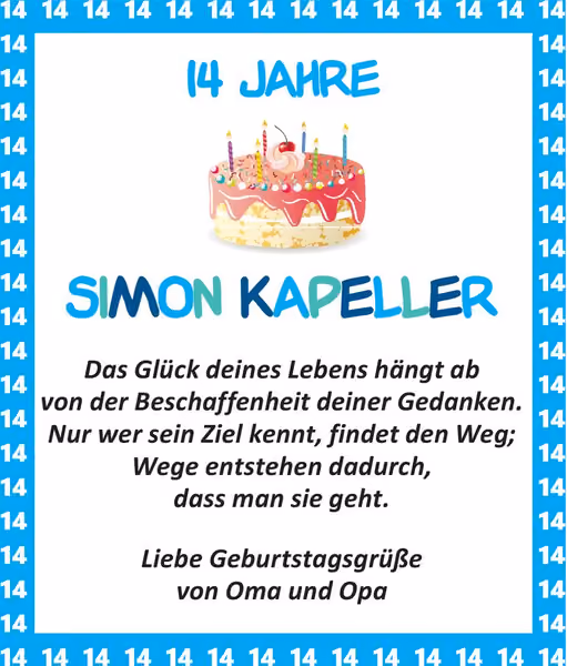 gratulation