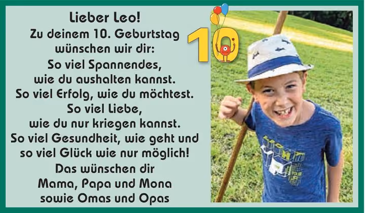gratulation