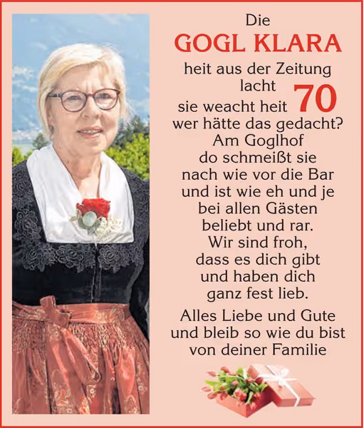 gratulation