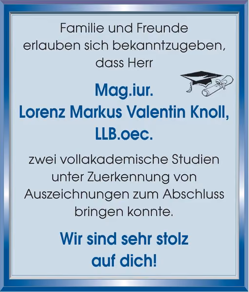 gratulation