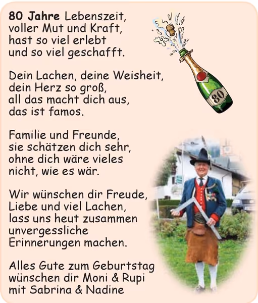 gratulation