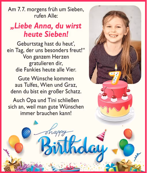 gratulation