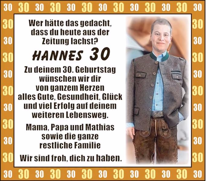 gratulation