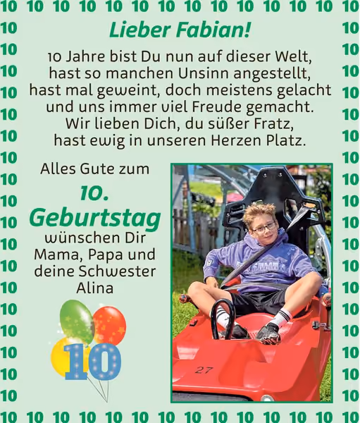 gratulation