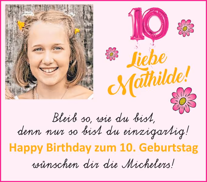 gratulation