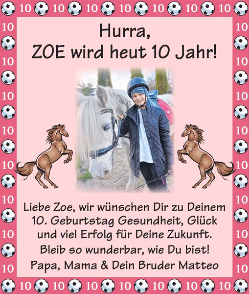 gratulation