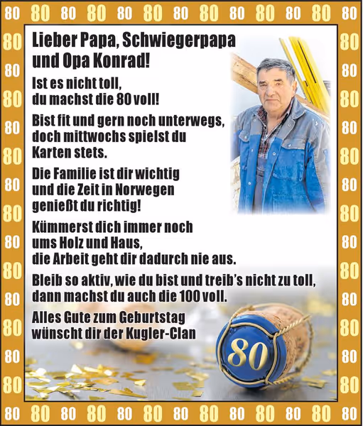 gratulation