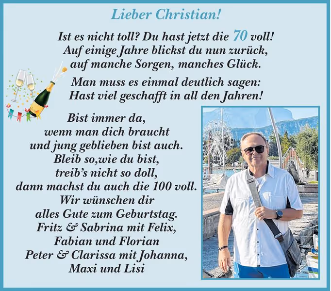 gratulation