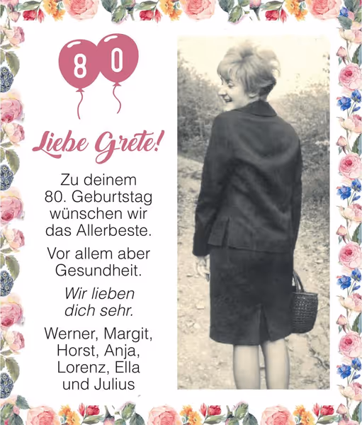gratulation