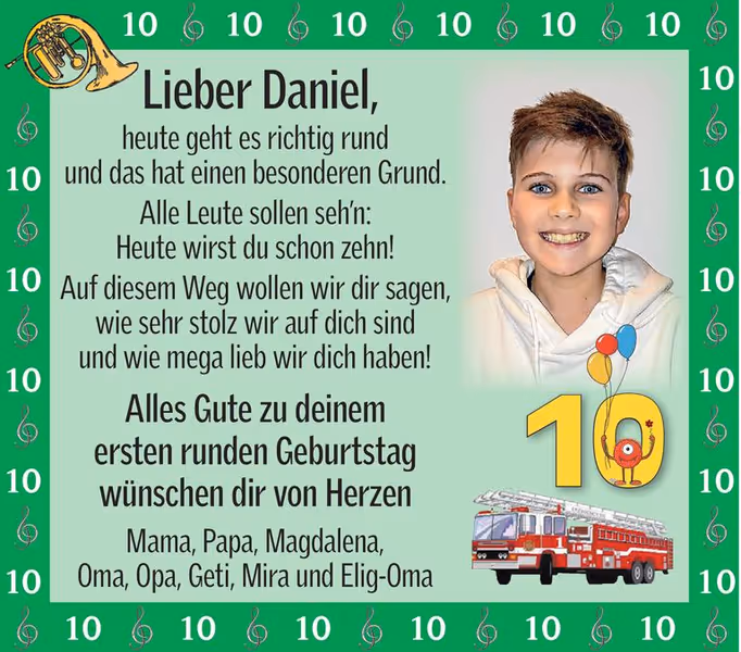 gratulation