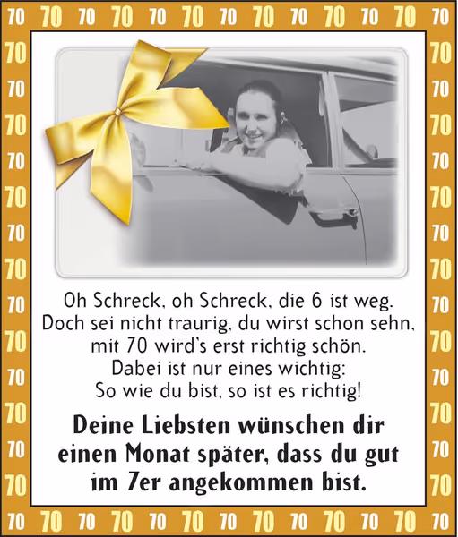 gratulation