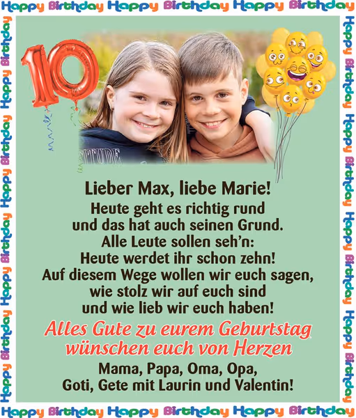 gratulation