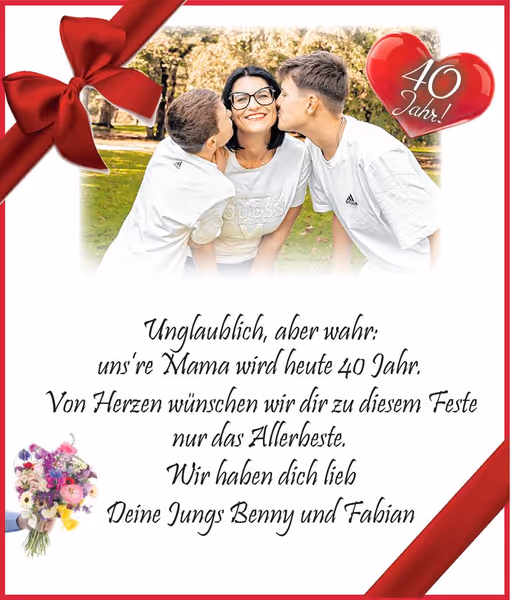 gratulation