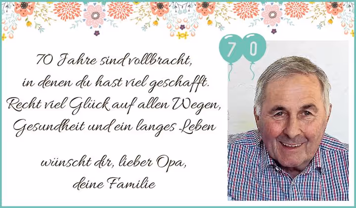 gratulation