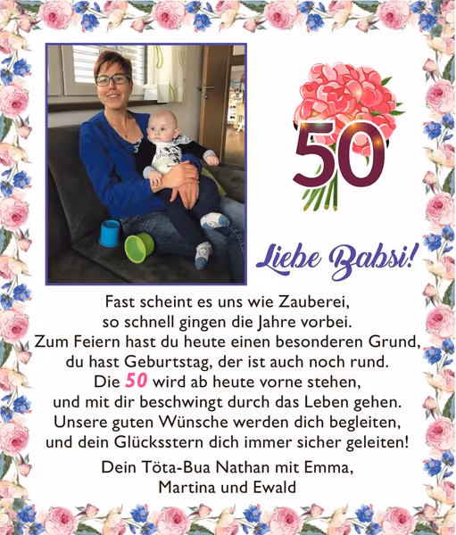 gratulation