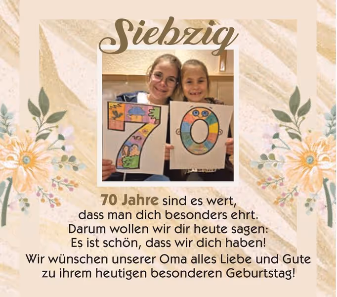 gratulation