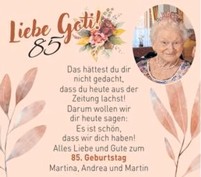 gratulation
