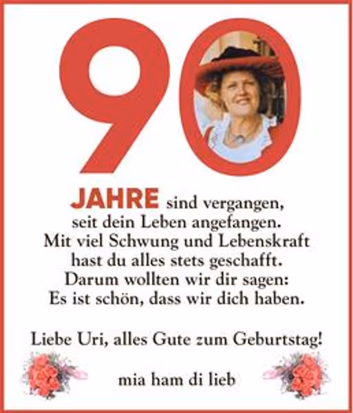 gratulation