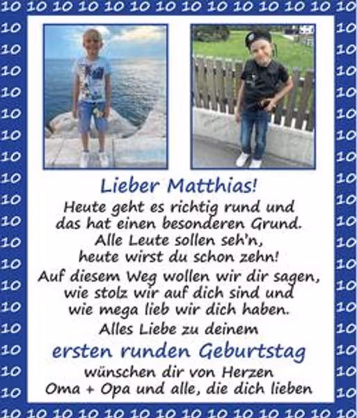 gratulation