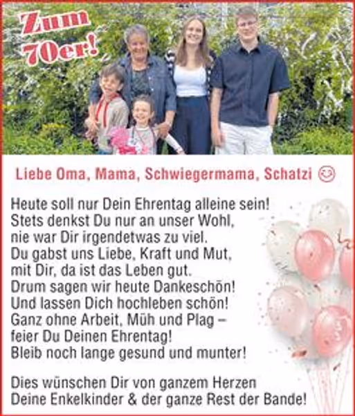 gratulation
