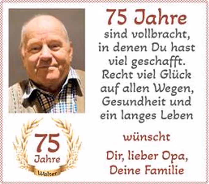gratulation