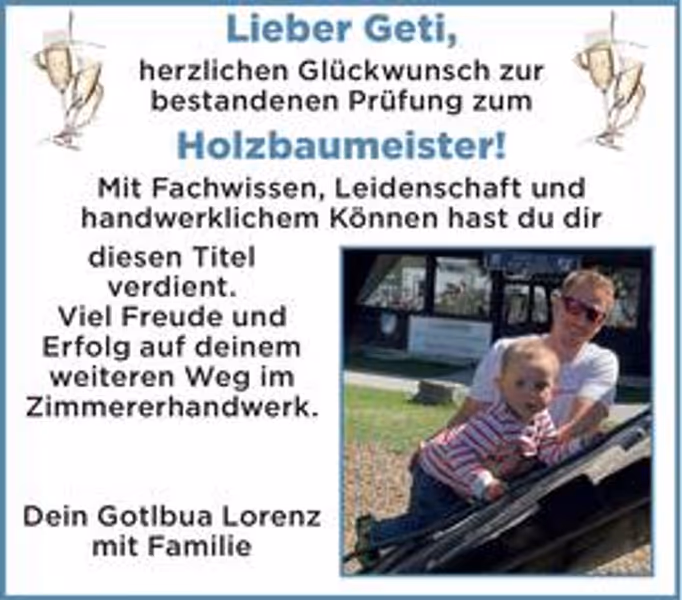 gratulation