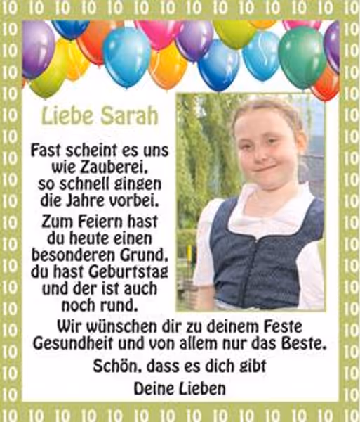 gratulation