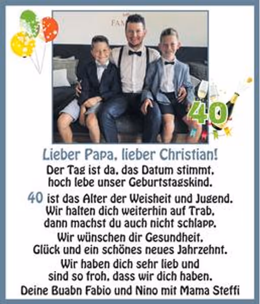 gratulation