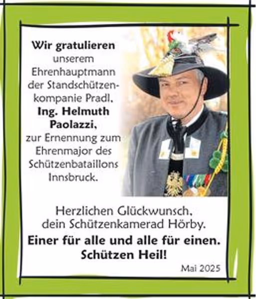 gratulation