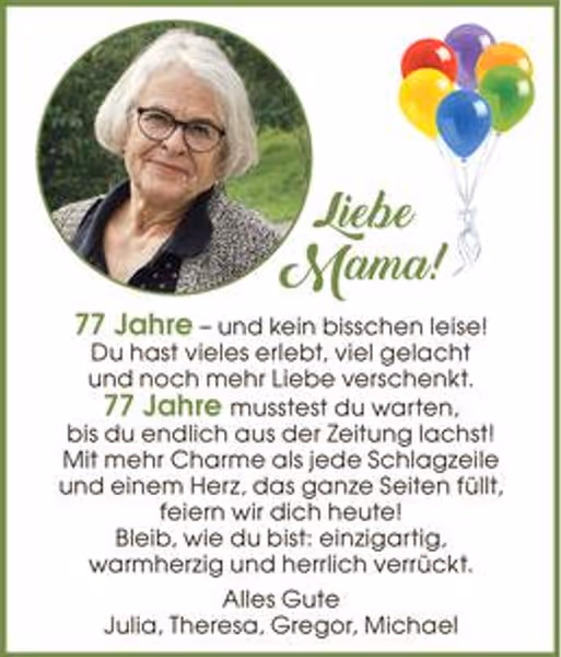 gratulation