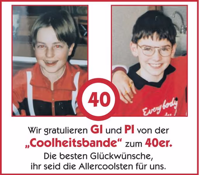 gratulation