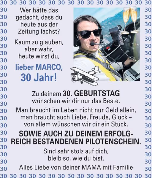 gratulation