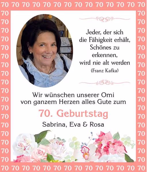 gratulation