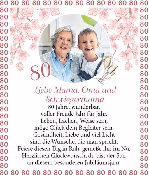 gratulation