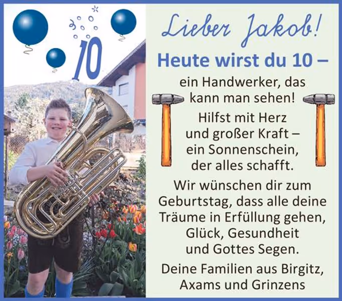 gratulation