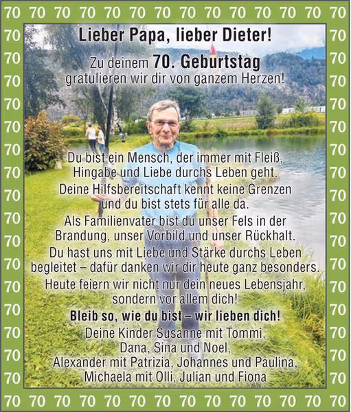 gratulation
