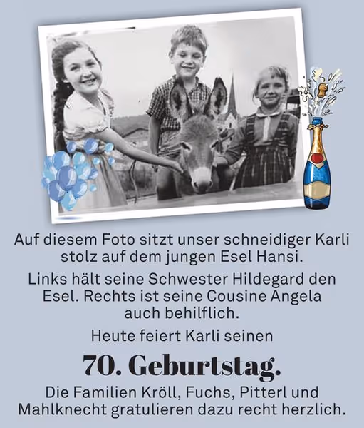 gratulation