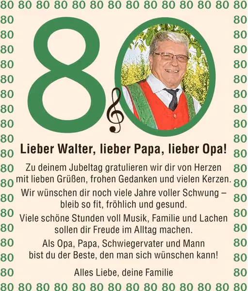 gratulation