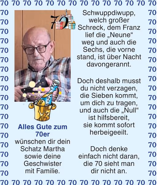 gratulation