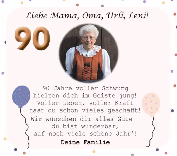 gratulation