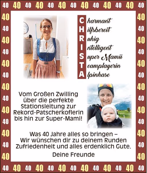 gratulation