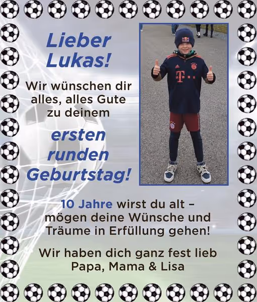gratulation