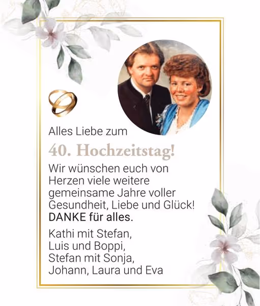 gratulation