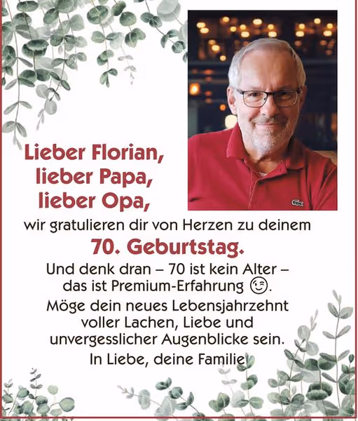 gratulation