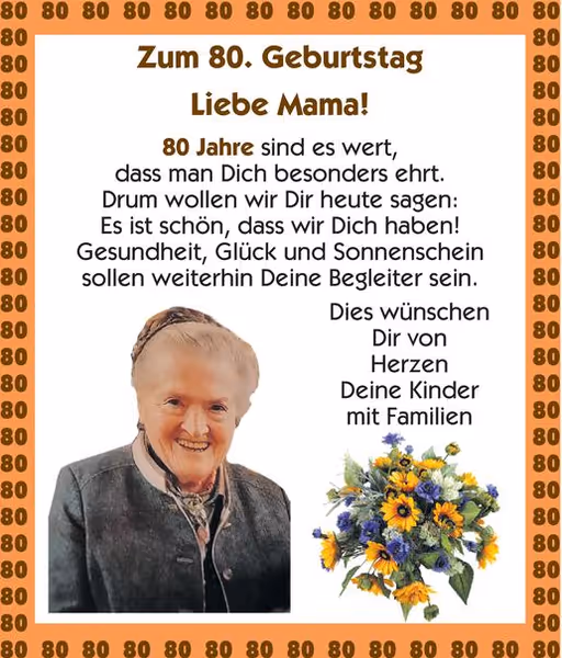 gratulation