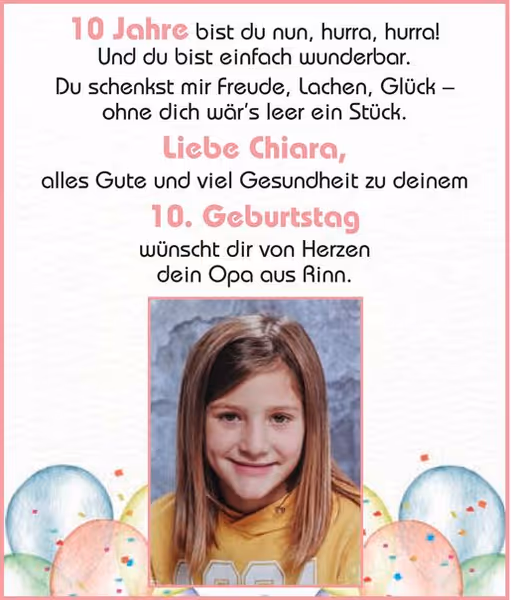 gratulation