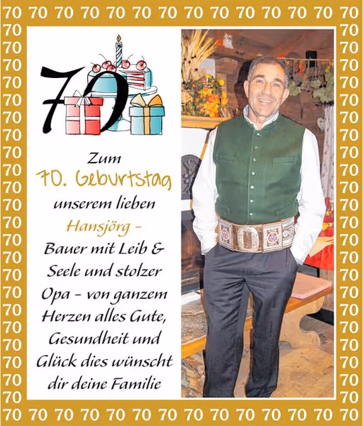 gratulation